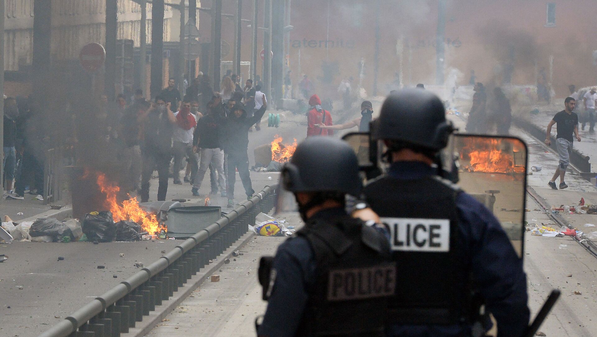 Émeutes à Sarcelles dans des manifestations pro-palestiniennes, juillet 2014 - Sputnik Afrique, 1920, 05.03.2021