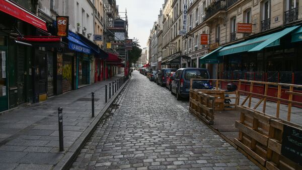 Mesures restrictives à Paris (photo d'archives) - Sputnik Afrique