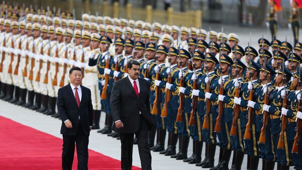 Xi Jinping et Nicolas Maduro - Sputnik Afrique