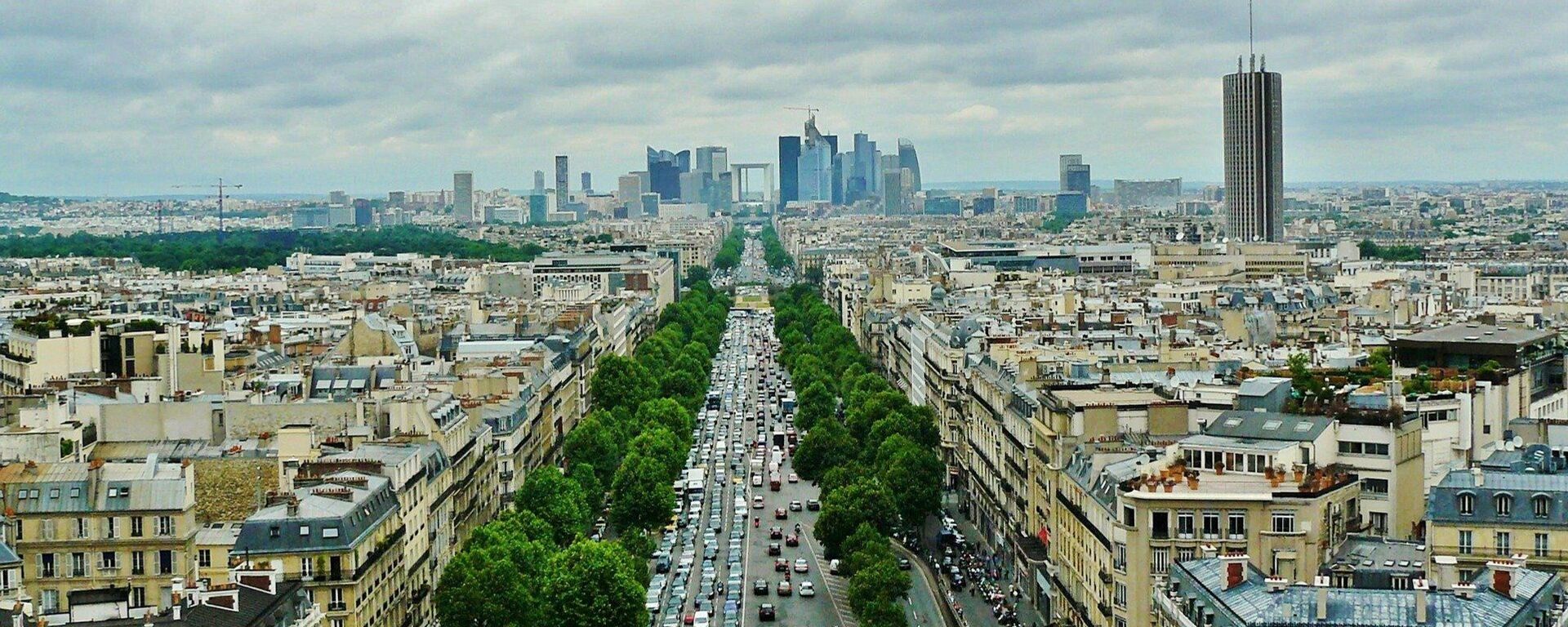 Paris vu du ciel. Image d'illustration - Sputnik Afrique, 1920, 12.03.2021