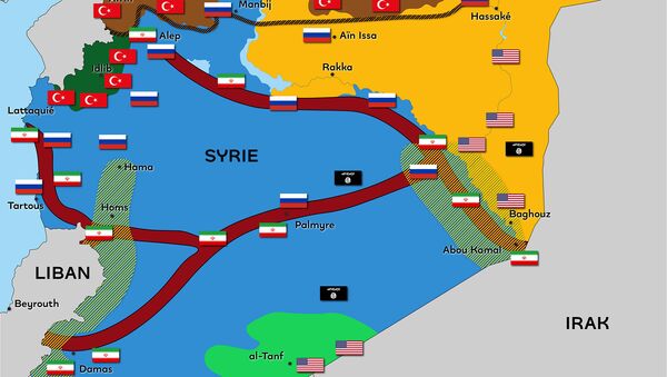 Syrie : un territoire fragmenté par de nombreuses puissances - Sputnik Afrique