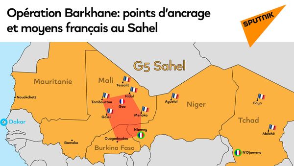 Opération Barkhane: points d'ancrage et moyens français au Sahel - Sputnik Afrique