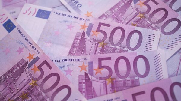 Des billets de 500 euros - Sputnik Afrique