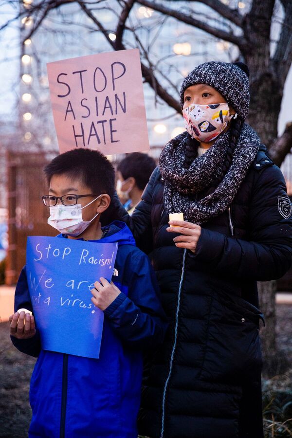 Stop Asian Hate: les manifestations des communautés asiatiques aux USA

 - Sputnik Afrique