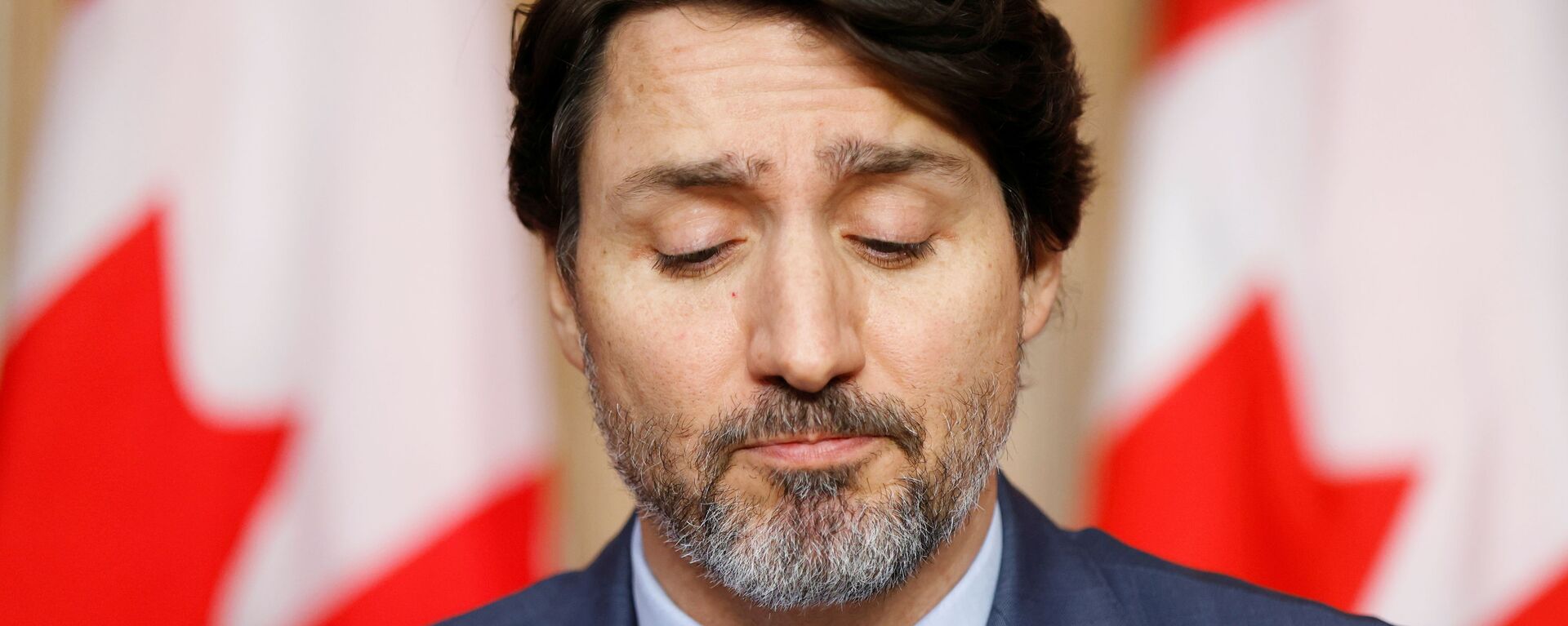 Canada's Prime Minister Justin Trudeau attends a news conference, as efforts continue to help slow the spread of the coronavirus disease (COVID-19), in Ottawa, Ontario, Canada March 19, 2021 - Sputnik Afrique, 1920, 07.07.2021