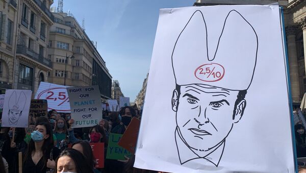 Manifestation pour une vraie loi climat 28 mars à Paris - Sputnik Afrique