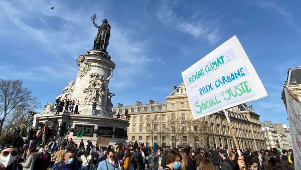 Mobilisation écologiste à Paris: marche pour une «vraie» loi Climat, 28 mars 2021 - Sputnik Afrique