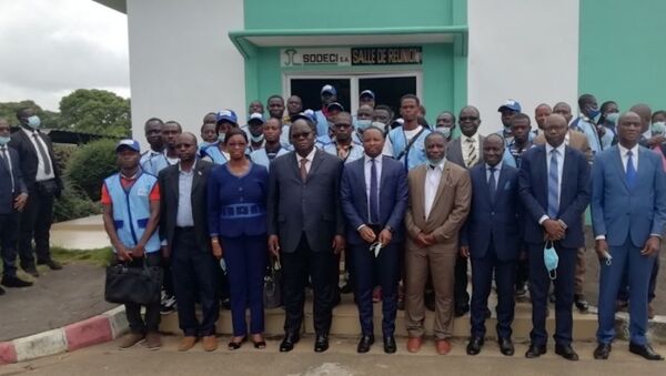 La brigade des enquêteurs du ministère de l’Hydraulique ivoirien - Sputnik Afrique