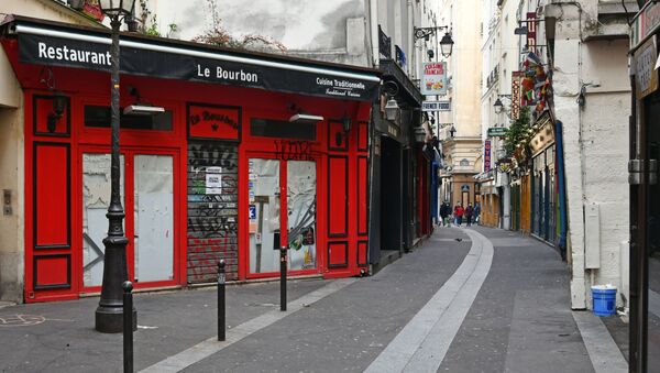 Restaurant fermé à Paris  - Sputnik Afrique