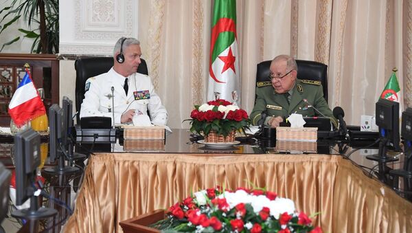 Réunion le 8 avril 2021, à Alger, des chefs d'état-major des armées française et algérienne  - Sputnik Afrique