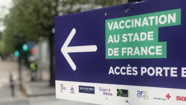 Le centre de vaccination au Stade de France - Sputnik Afrique