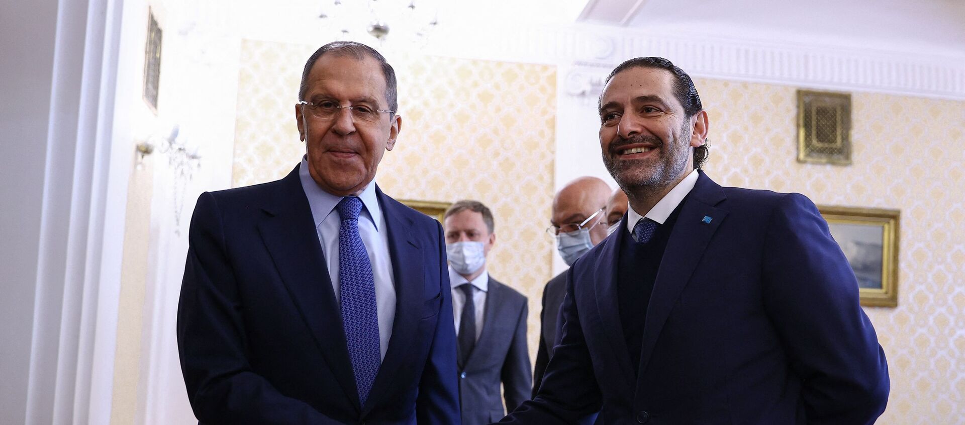 Saad Hariri à Moscou avec Sergueï Lavrov - Sputnik Afrique, 1920, 16.04.2021