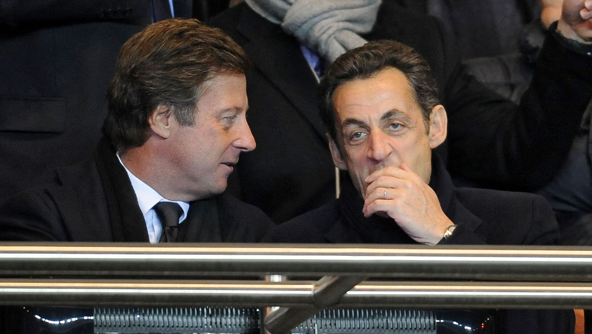 Nicolas Sarkozy, alors président de la République, et Sébastien Bazin, PDG d'Accor. - Sputnik Afrique, 1920, 16.04.2021