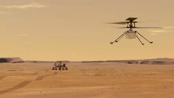 L'hélicoptère Ingenuity - Sputnik Afrique