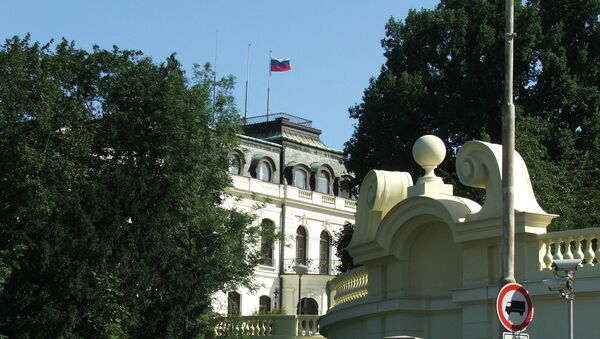Ambassade de Russie à Prague (archive photo) - Sputnik Afrique