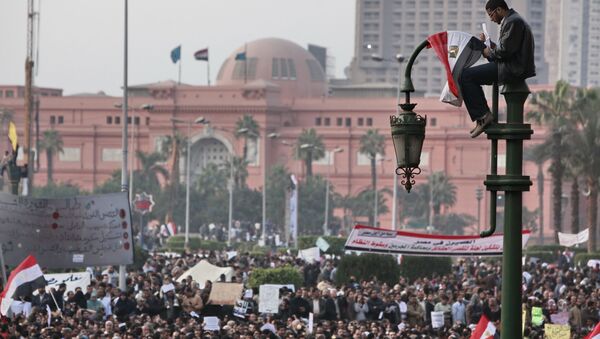 Protestations en Égypte, 2011 - Sputnik Afrique