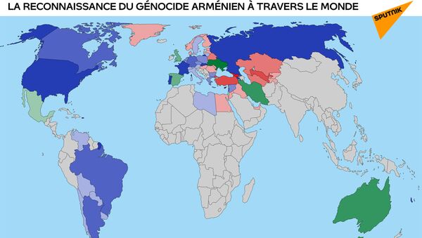La reconnaissance du génocide arménien à travers le monde - Sputnik Afrique
