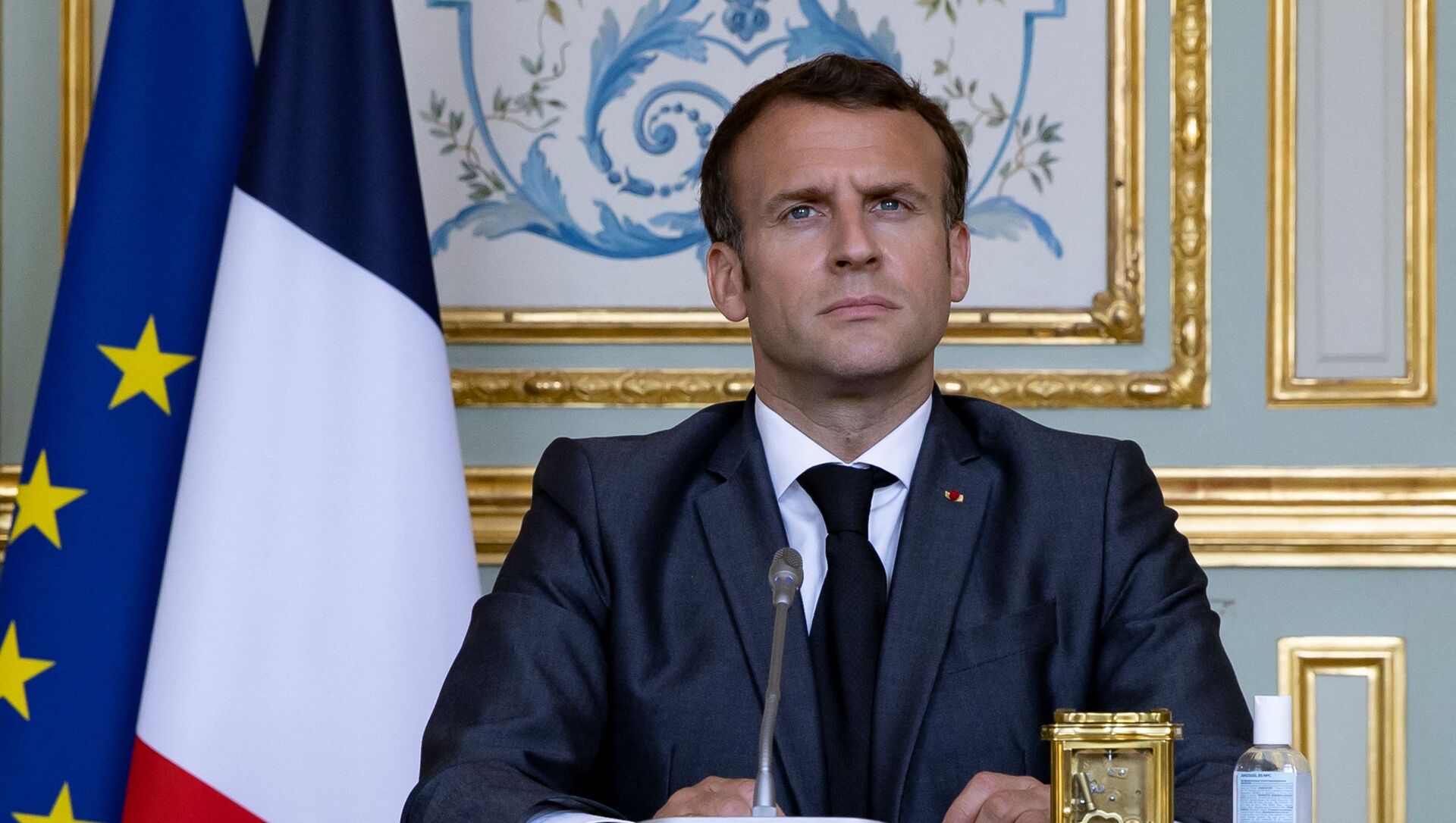 Le président de la République française Emmanuel Macron, avril 2021 - Sputnik Afrique, 1920, 30.04.2021