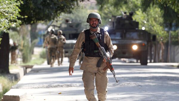 Un officier des forces sécuritaires afghanes - Sputnik Afrique