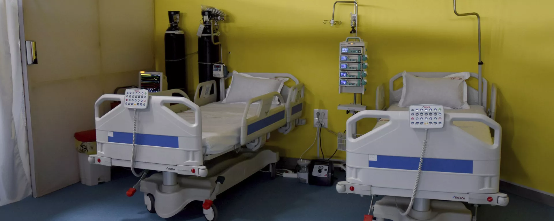 Un hôpital de campagne installé dans une salle de sport du quartier El-Menzah de Tunis, le 14 mai 2020 - Sputnik Afrique, 1920, 30.04.2021