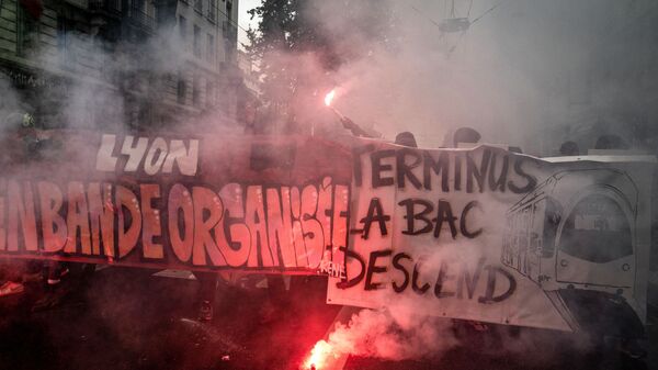 Manifestation du 1er mai à Lyon - Sputnik Afrique