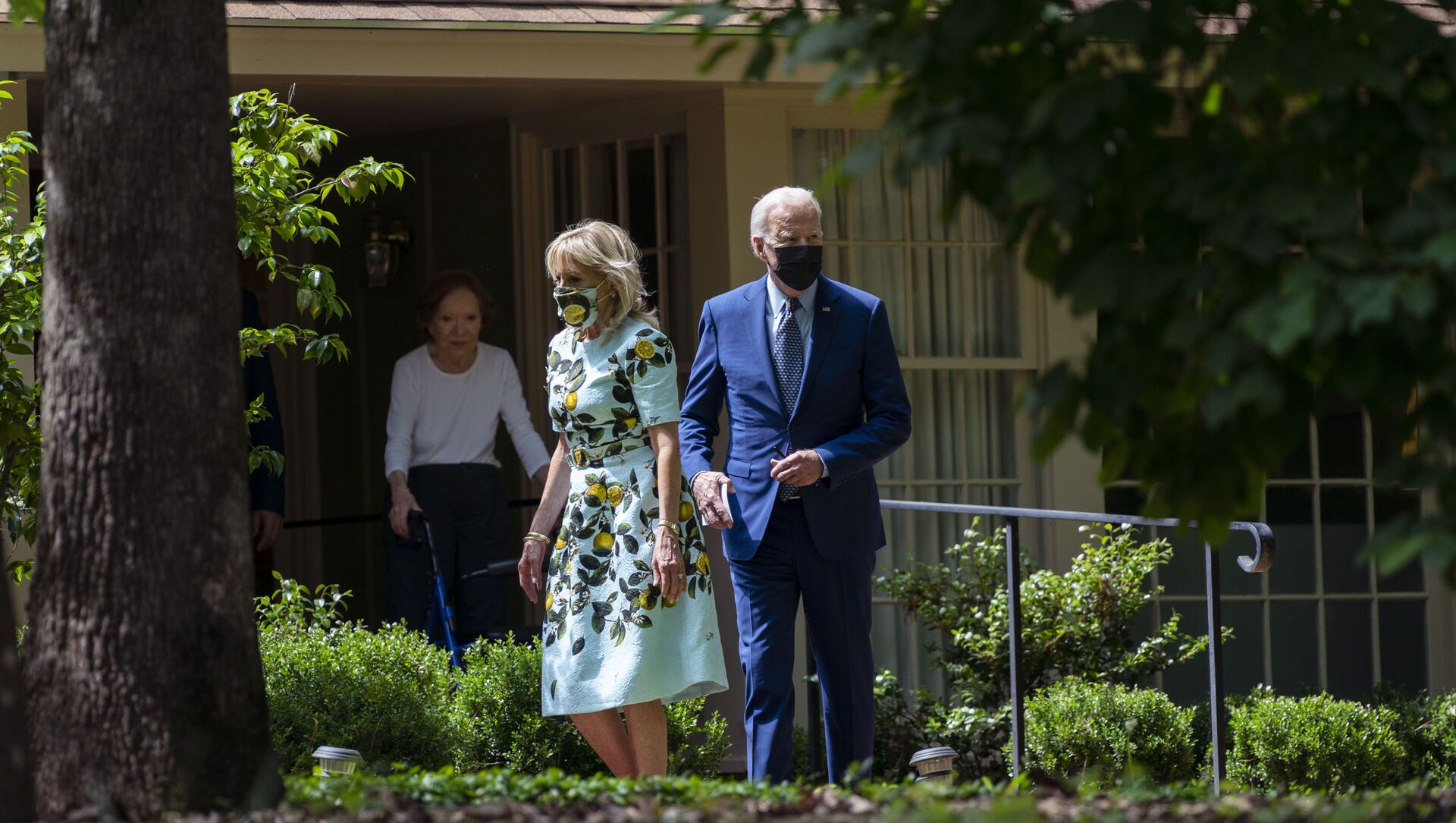 La famille Biden rend visite à l’ex-Président Jimmy Carter - Sputnik Afrique, 1920, 04.05.2021