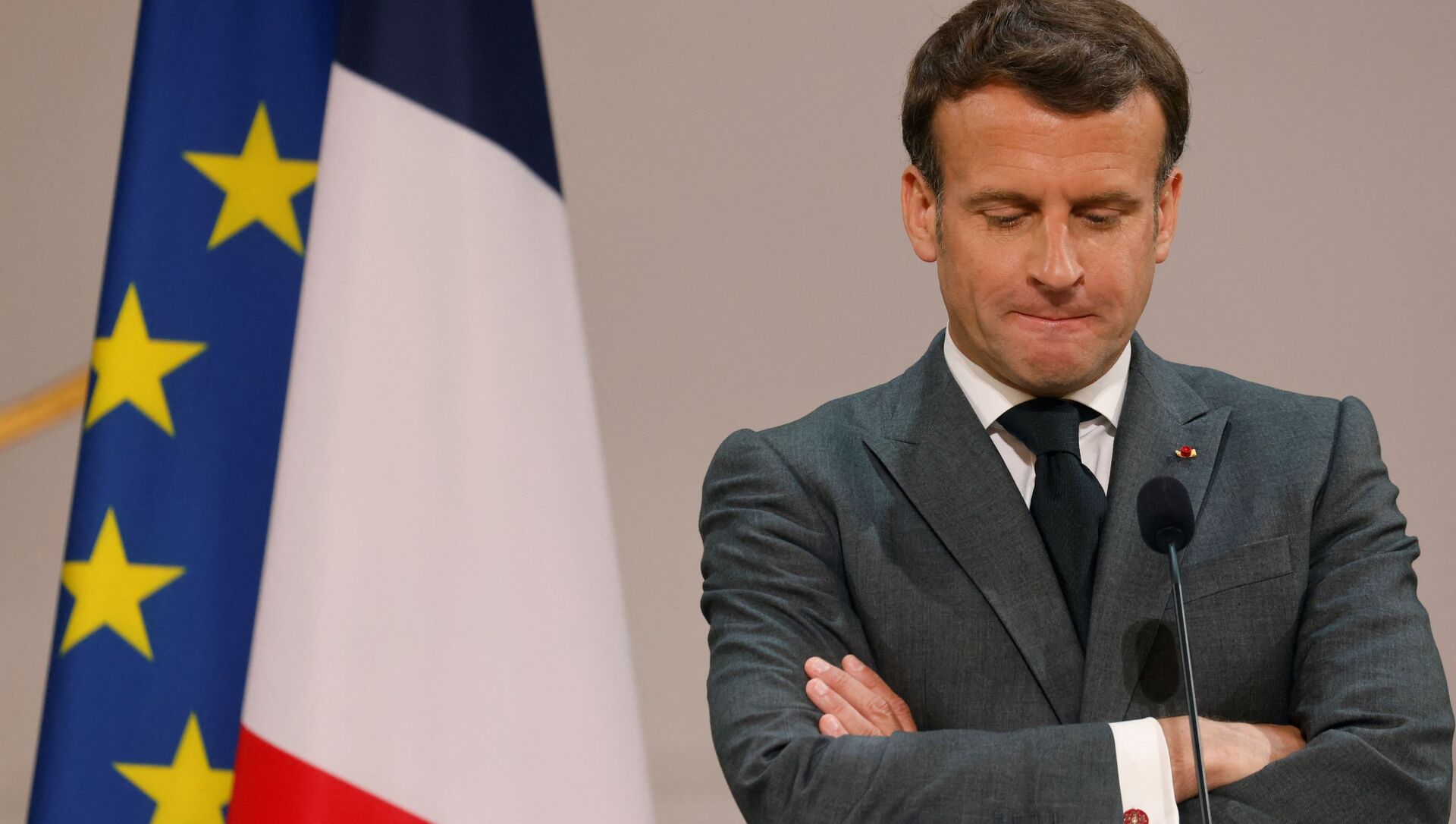Le Président de la République française, Emmanuel Macron, le 1er mai 2021 - Sputnik Afrique, 1920, 07.05.2021