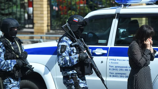 Fusillade dans une école à Kazan, le 11 mai 2021 - Sputnik Afrique