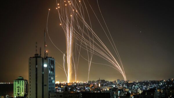 Roquettes lancées de la bande de Gaza  - Sputnik Afrique