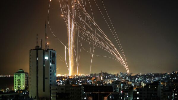 Roquettes lancées de la bande de Gaza  - Sputnik Afrique