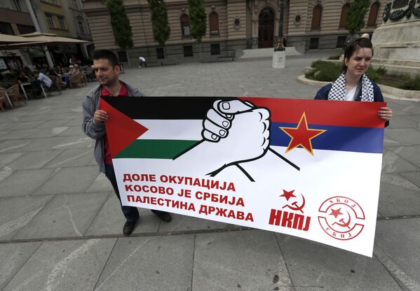 Les manifestations de soutien à la Palestine
 - Sputnik Afrique