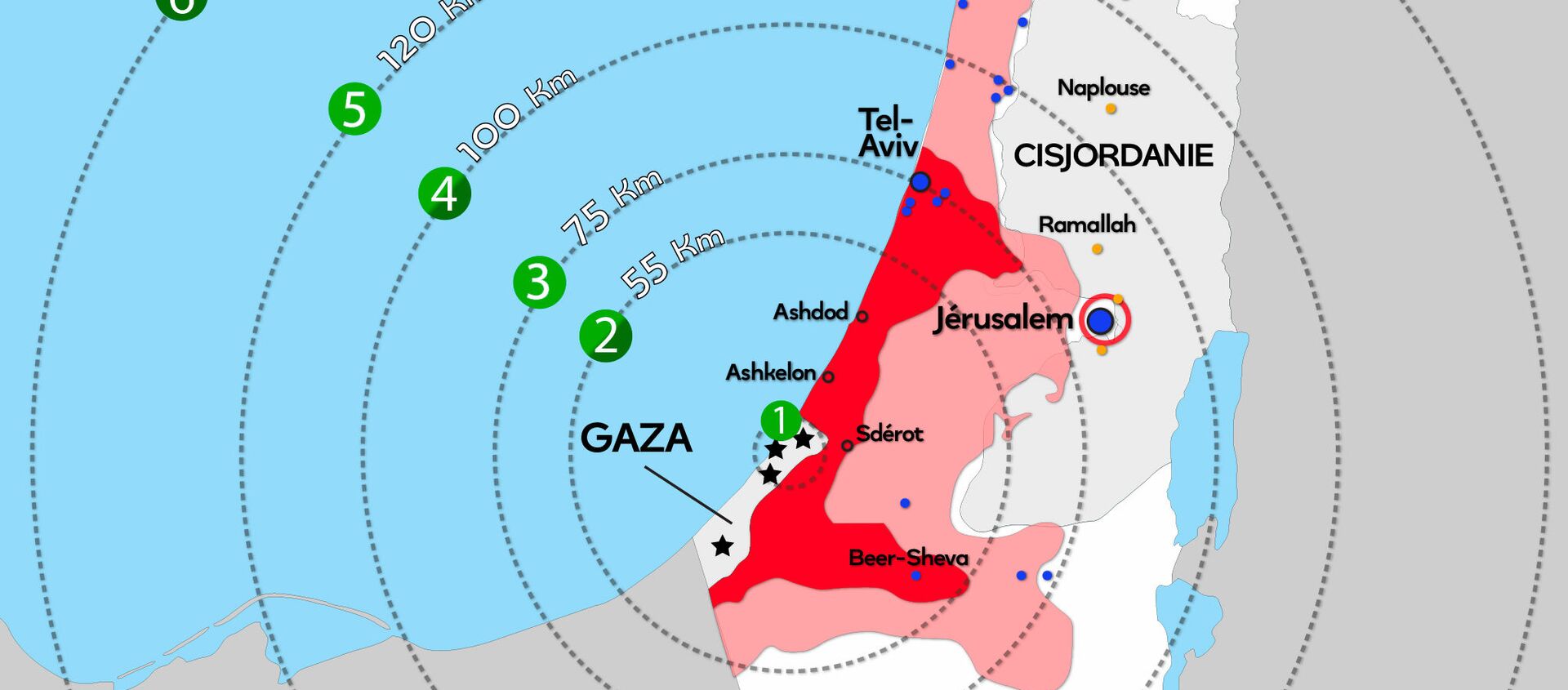 Israël - Gaza : un conflit qui s'étend progressivement à tout le pays - Sputnik Afrique, 1920