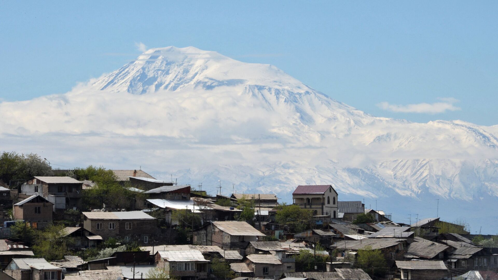 Le mont Ararat vu depuis le territoire arménien (archive photo) - Sputnik Afrique, 1920, 14.01.2022