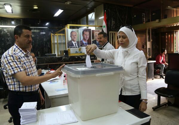 Jour de l'élection présidentielle en Syrie

 - Sputnik Afrique