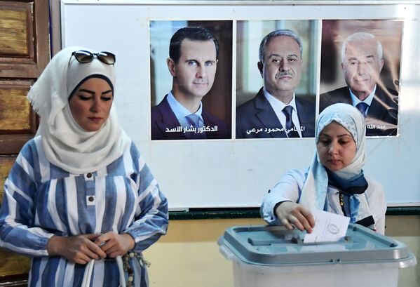 Jour de l'élection présidentielle en Syrie

 - Sputnik Afrique
