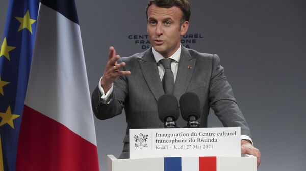 Macron au Rwanda - Sputnik Afrique