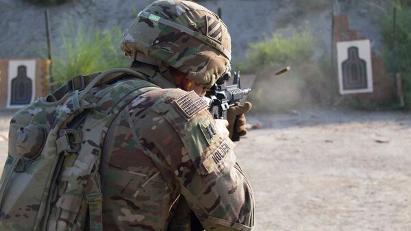 Un soldat de l'armée américaine en Afghanistan (image d'illustration) - Sputnik Afrique