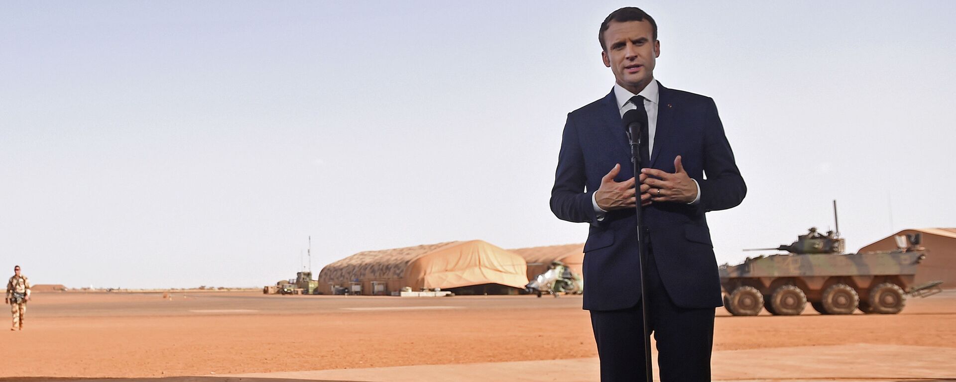 Emmanuel Macron au Mali en 2017 - Sputnik Afrique, 1920, 17.09.2021