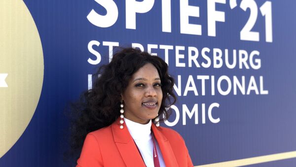 Gonaya Monei Sethora, fondatrice de Business Woman Africa - Sputnik Afrique