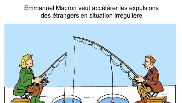 Emmanuel Macron veut accélérer les expulsions des étrangers en situation irrégulière   - Sputnik Afrique