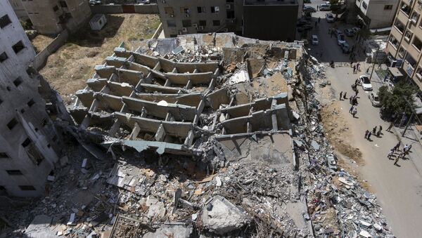 Destructions à Gaza après l'escalade des tensions avec Israël en mai 2021 - Sputnik Afrique