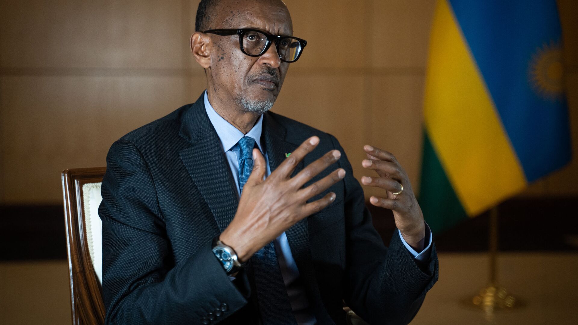 Paul Kagame, président rwandais, 2021. - Sputnik Afrique, 1920, 29.12.2021