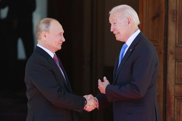 Rencontre de Vladimir Poutine et Joe Biden à Genève
 - Sputnik Afrique