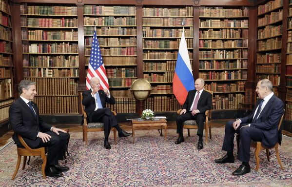 Rencontre de Vladimir Poutine et Joe Biden à Genève
 - Sputnik Afrique