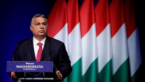 Viktor Orban à Budapest en juin 2021 - Sputnik Afrique