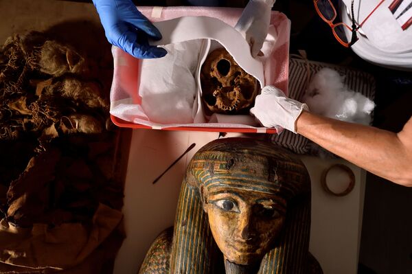 Que cache une momie égyptienne en Italie? - Sputnik Afrique