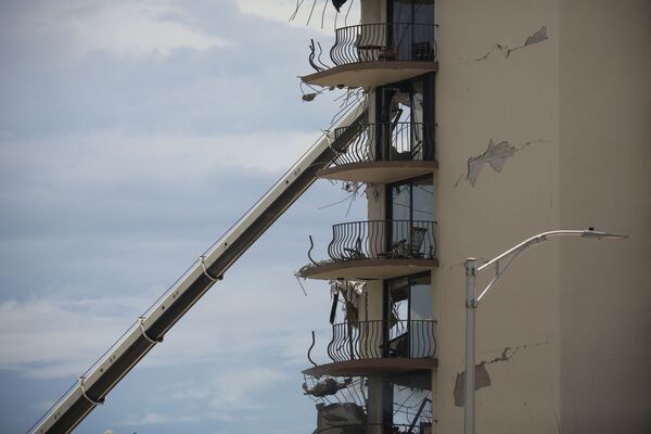 Effondrement d’un immeuble en Floride
 - Sputnik Afrique