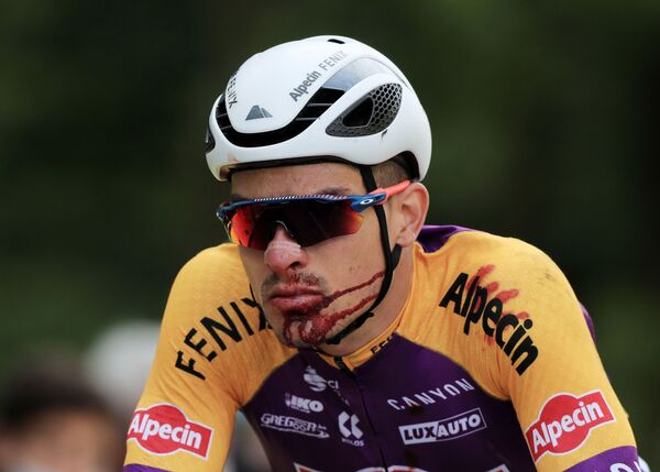 Accident d’envergure au Tour de France
 - Sputnik Afrique