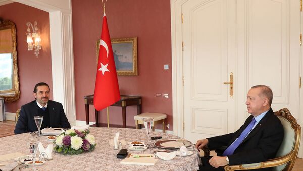 Erdogan reçoit Hariri  - Sputnik Afrique