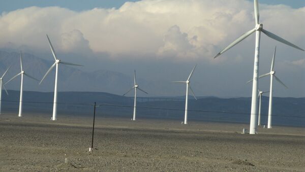Un parc éolien en Chine (archive photo) - Sputnik Afrique